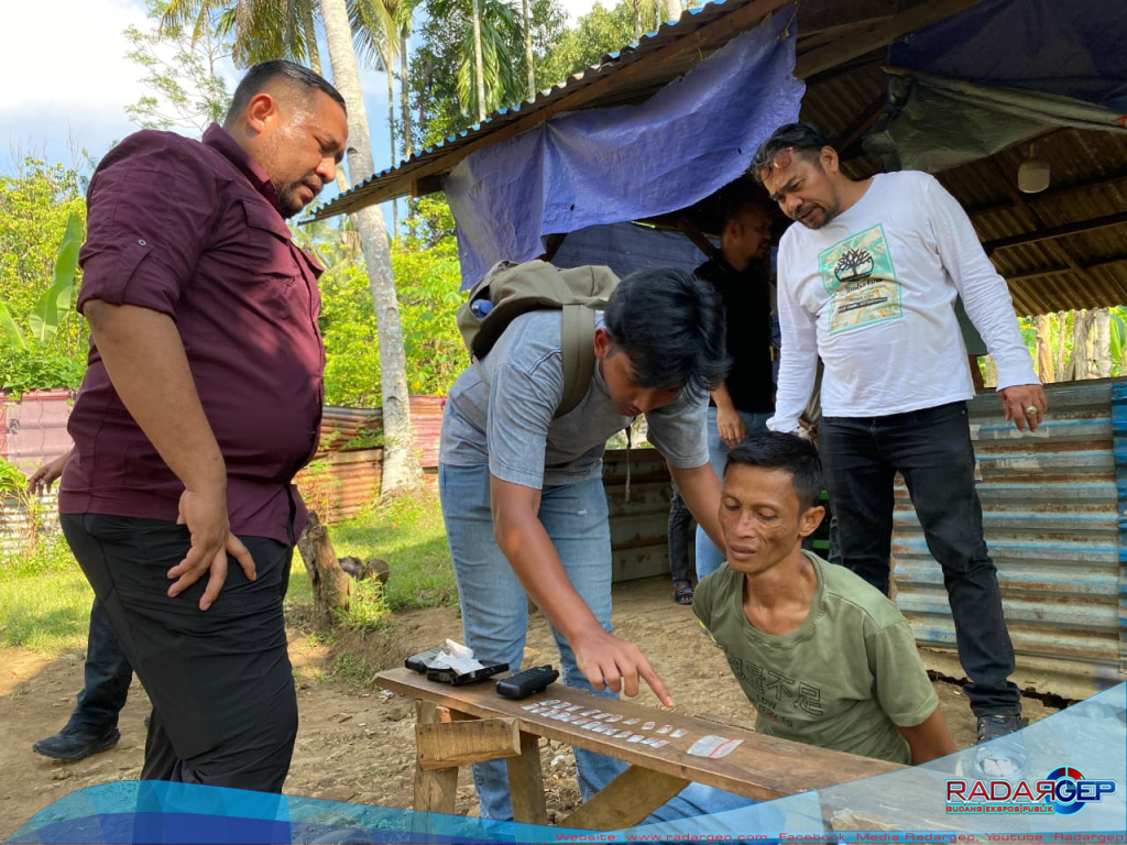 Polrestabes Medan Gerebek Sarang Narkoba di Desa Durin Simbelang, 26 Paket Sabu Diringkus